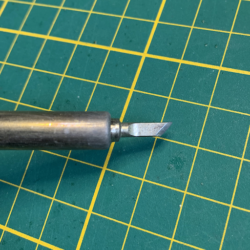 soldering iron chisel tip